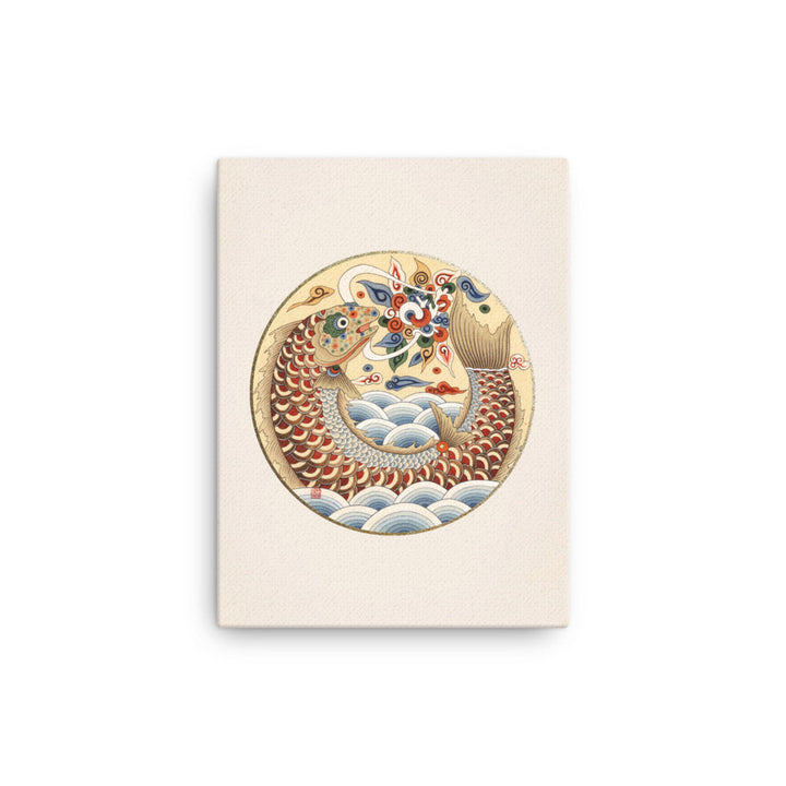 Leinwand - Karpfen wird Drache artlia