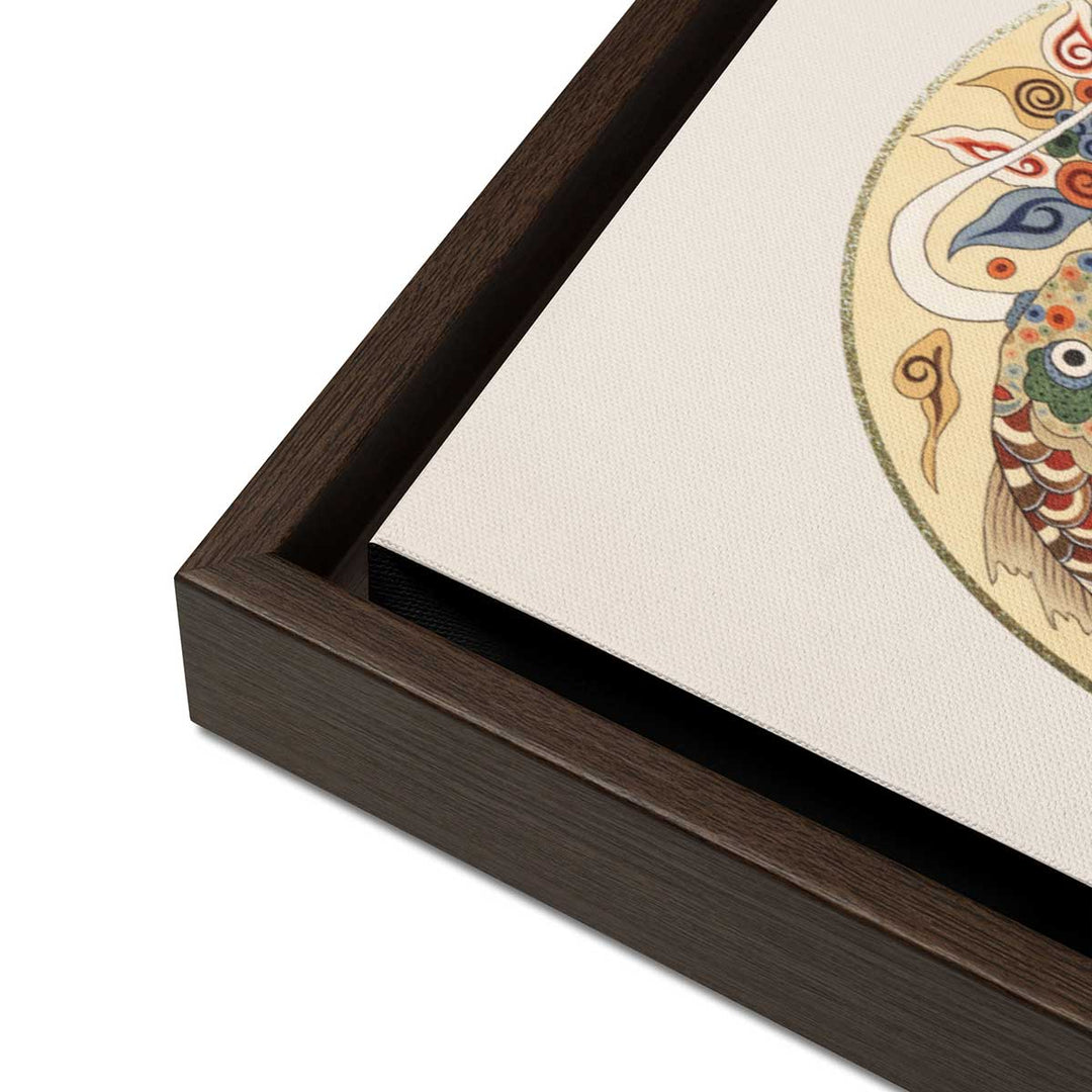 Leinwand - Karpfen wird Drache artlia