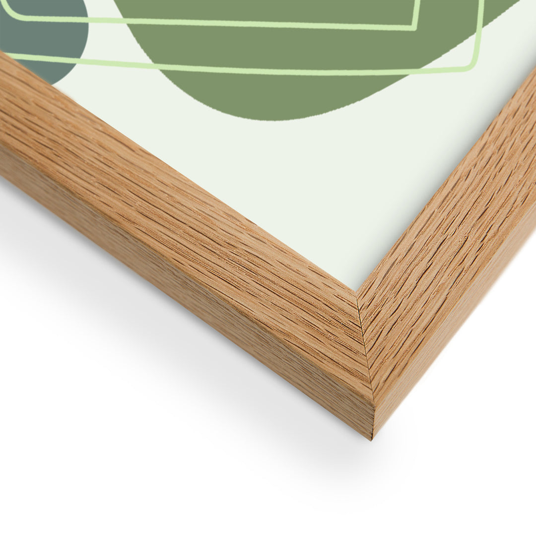 Poster - Spiral Green