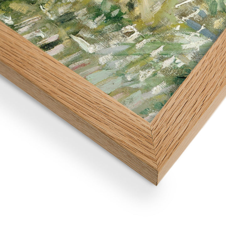 Poster - Van Gogh, Seineufer im Frühling an der Pont de Clichy River Bank in Springtime