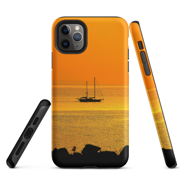 Hardcase iPhone® Handyhülle - a ship on golden sea iPhone 11 Pro Max artlia