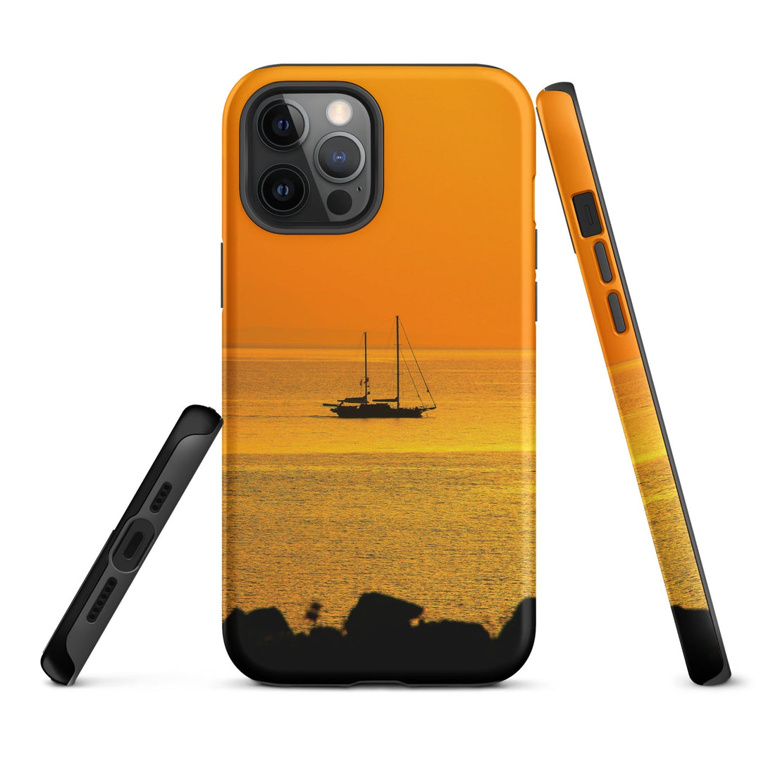 Hardcase iPhone® Handyhülle - a ship on golden sea iPhone 12 Pro Max artlia