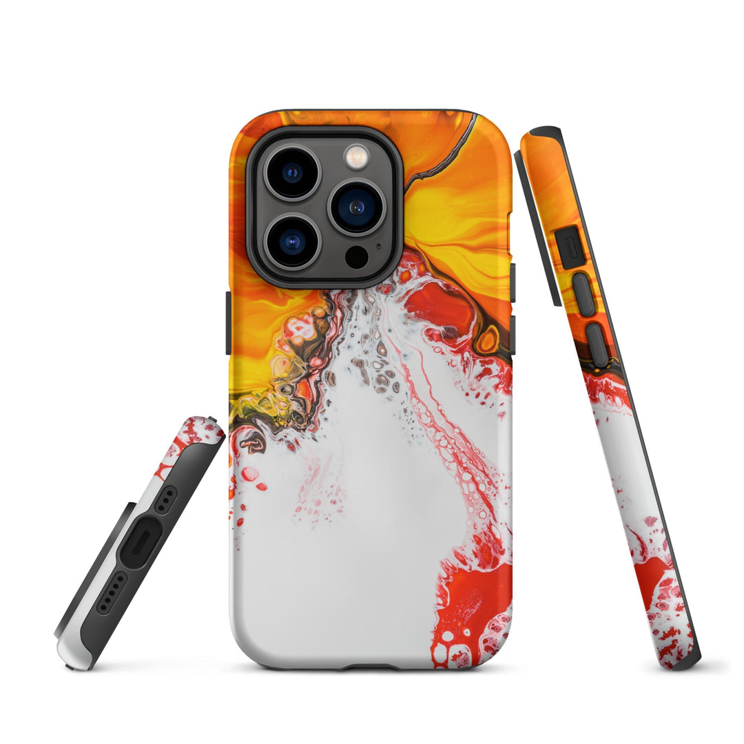 Hardcase iPhone® Handyhülle - Fractal Abstract 05 iPhone 14 Pro artlia