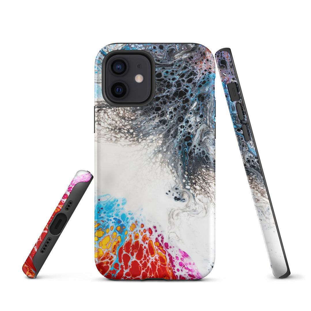 Hardcase iPhone® Handyhülle - Fractal Abstract 06 iPhone 12 artlia