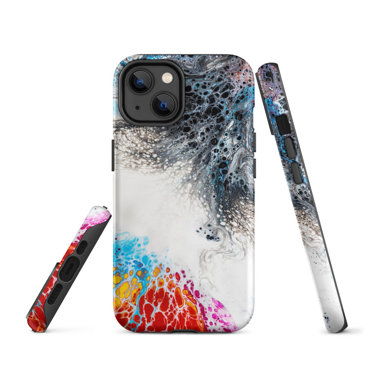 Hardcase iPhone® Handyhülle - Fractal Abstract 06 iPhone 14 artlia