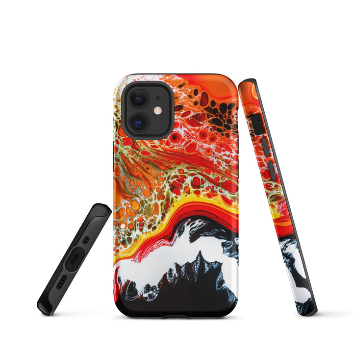 Hardcase iPhone® Handyhülle - Fractal Abstract 10 iPhone 12 mini artlia