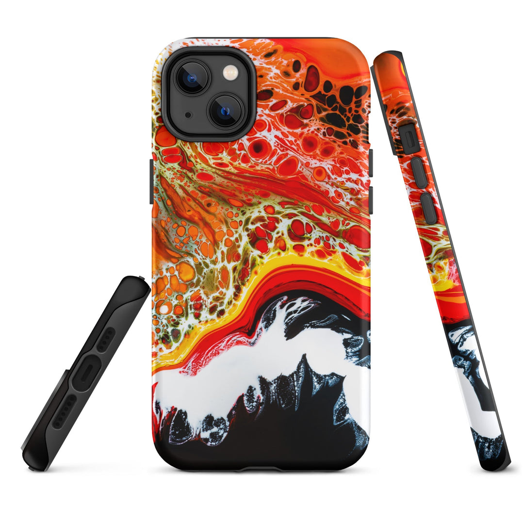 Hardcase iPhone® Handyhülle - Fractal Abstract 10 iPhone 14 Plus artlia