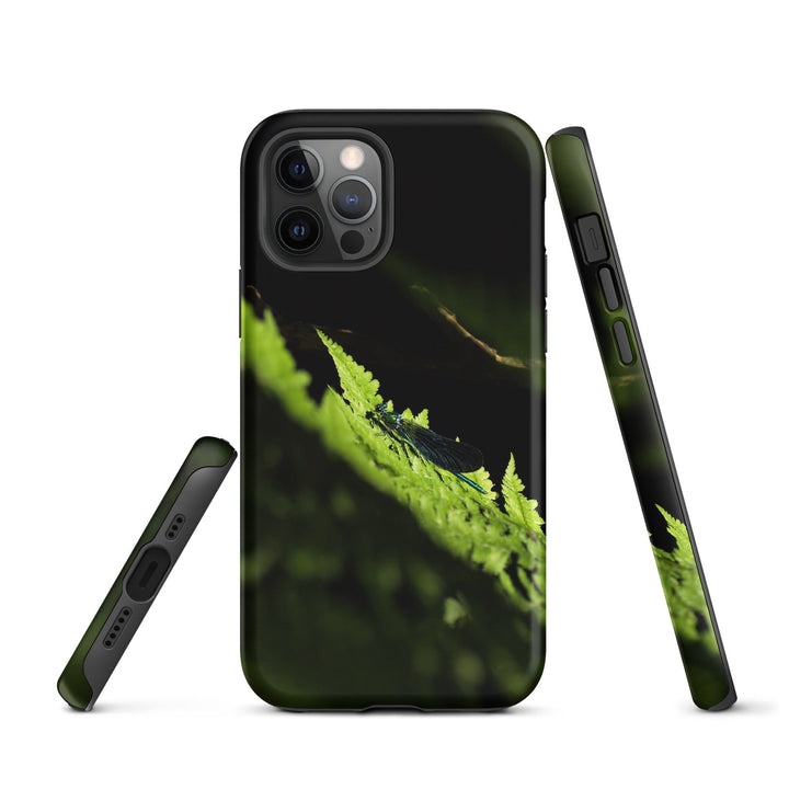 Hardcase iPhone® Handyhülle - Grüne Libelle iPhone 12 Pro artlia