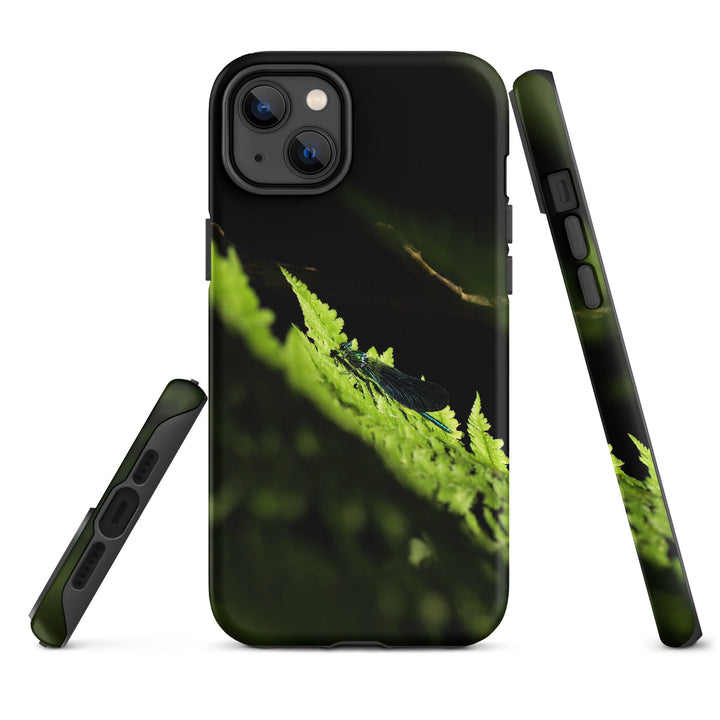Hardcase iPhone® Handyhülle - Grüne Libelle iPhone 14 Plus artlia