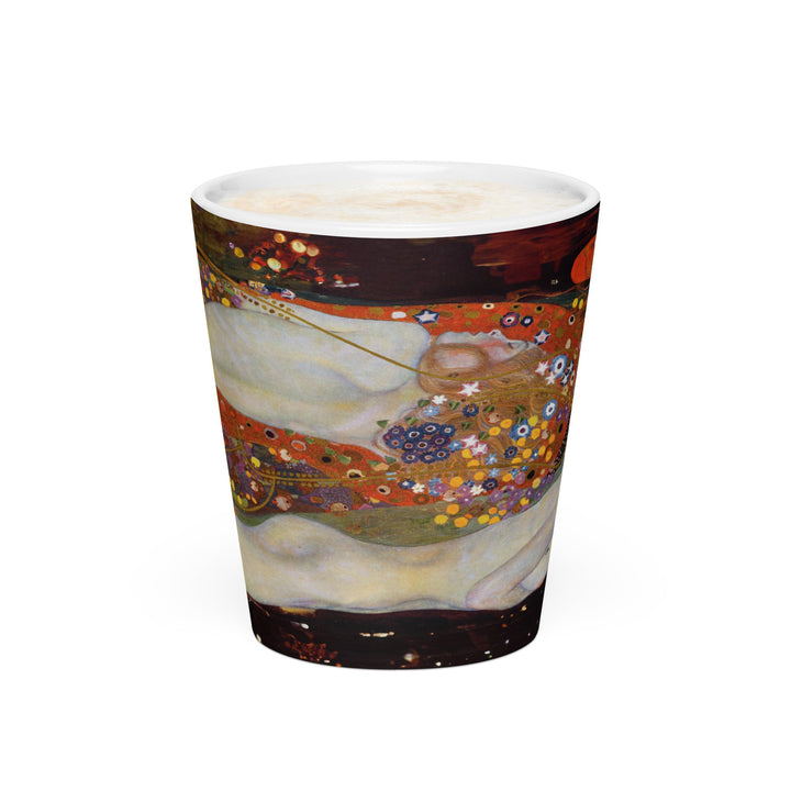 Milchkaffeetasse - Gustav Klimt, Wasserschlangen II artlia