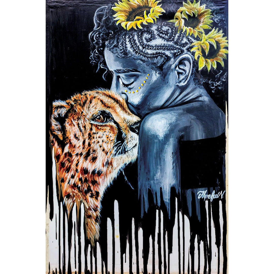 Original Gemälde - Nokuthula M Mpofu, The Tamer artlia