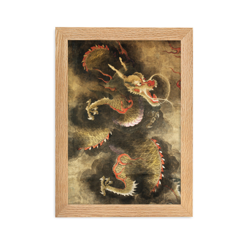 Poster - Der Heilige Blaue Drache Oak / 21×30 cm artlia