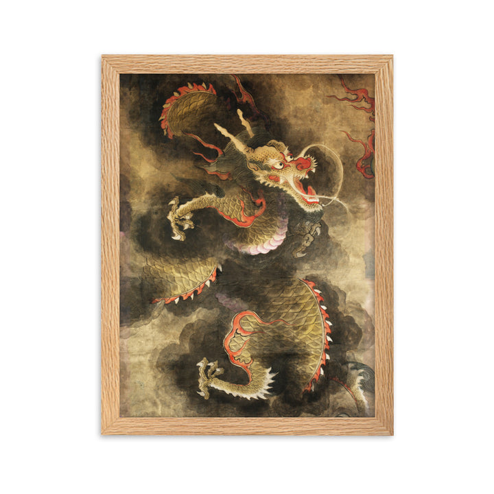 Poster - Der Heilige Blaue Drache Oak / 30×40 cm artlia