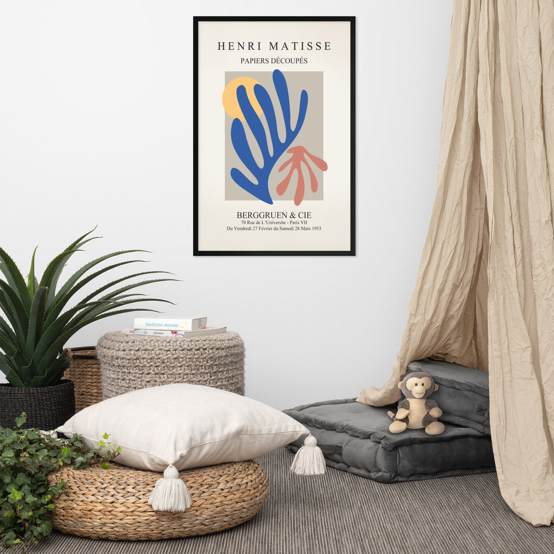 Poster - Henri Matisse, Papier Découpés bunter Garten artlia