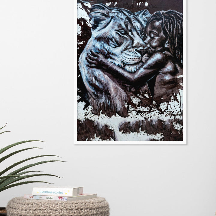 Poster - His Mother, Nokuthula M Mpofu artlia