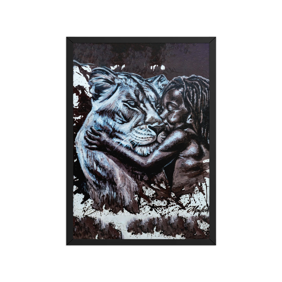 Poster - His Mother, Nokuthula M Mpofu Schwarz / A1 (59.4×84.1 cm) artlia