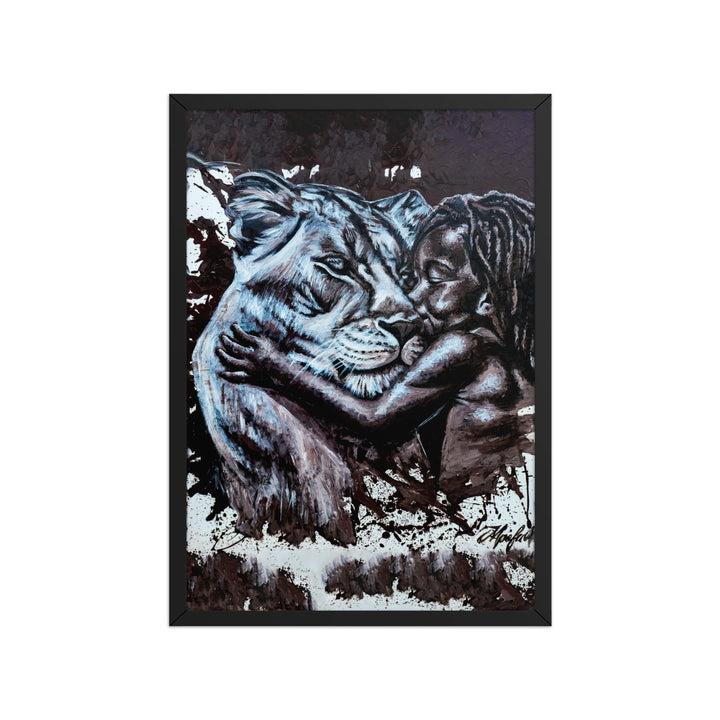 Poster - His Mother, Nokuthula M Mpofu Schwarz / A1 (59.4×84.1 cm) artlia