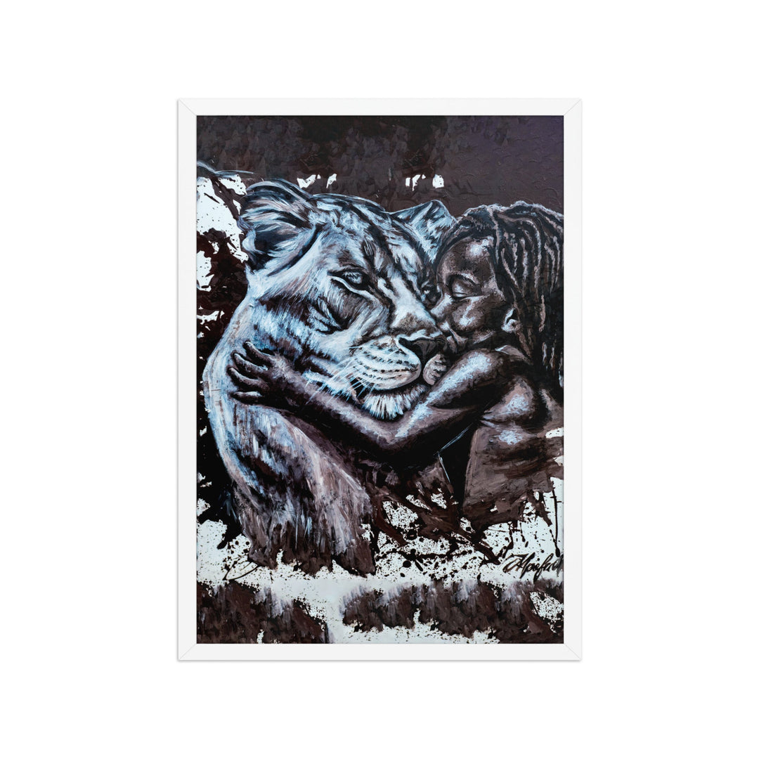 Poster - His Mother, Nokuthula M Mpofu Weiß / A1 (59.4×84.1 cm) artlia