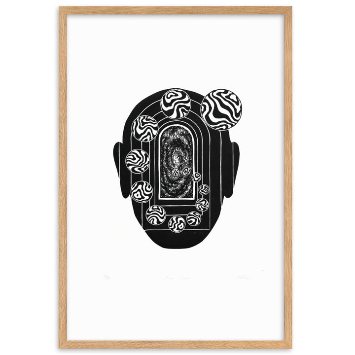 Poster - Inner Space Oak / 61×91 cm artlia