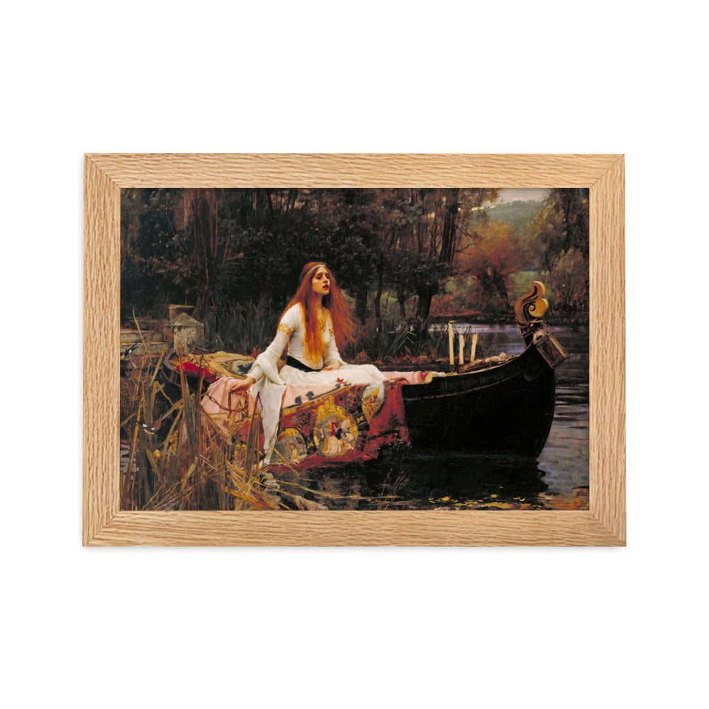 Poster - John William Waterhouse, Die Dame von Shalott Oak / 21×30 cm artlia