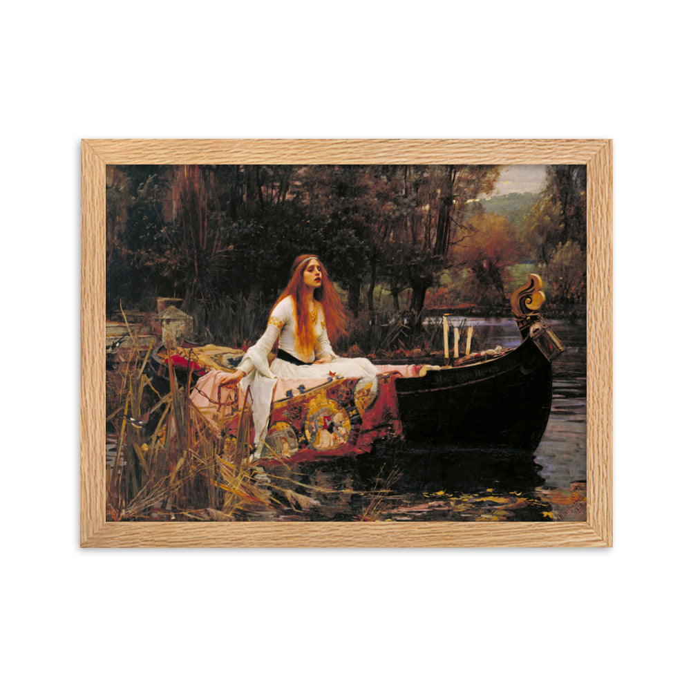 Poster - John William Waterhouse, Die Dame von Shalott Oak / 30×40 cm artlia