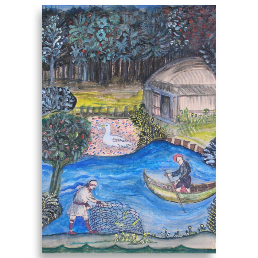 Poster - Lia Broecker-Jakob, Composition 2008 09 21 21×30 cm artlia