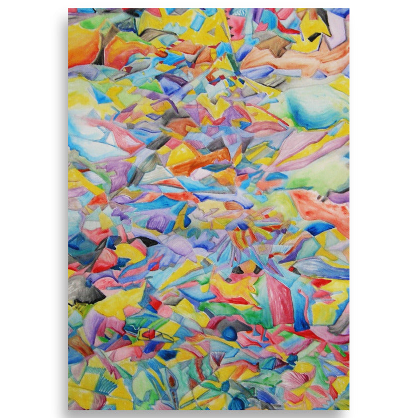 Poster - Lia Broecker-Jakob, Composition 2008 09 39 21×30 cm artlia