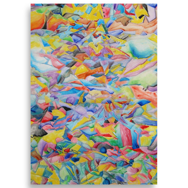 Poster - Lia Broecker-Jakob, Composition 2008 09 39 21×30 cm artlia