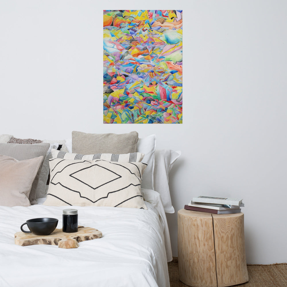 Poster - Lia Broecker-Jakob, Composition 2008 09 39 artlia