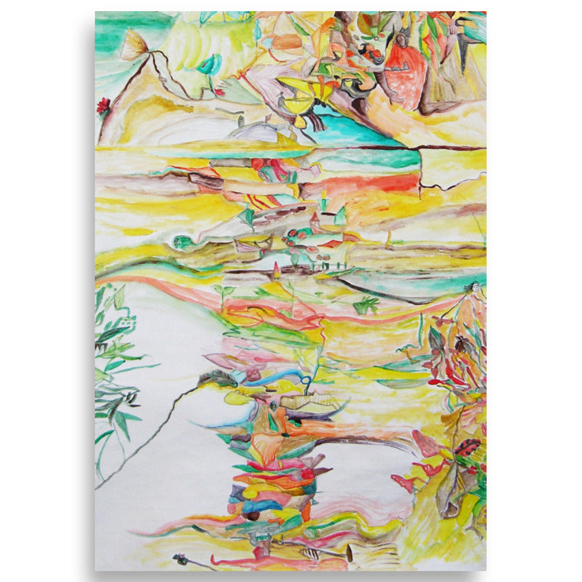 Poster - Lia Broecker-Jakob, Composition 2008 09 62 2 21×30 cm artlia