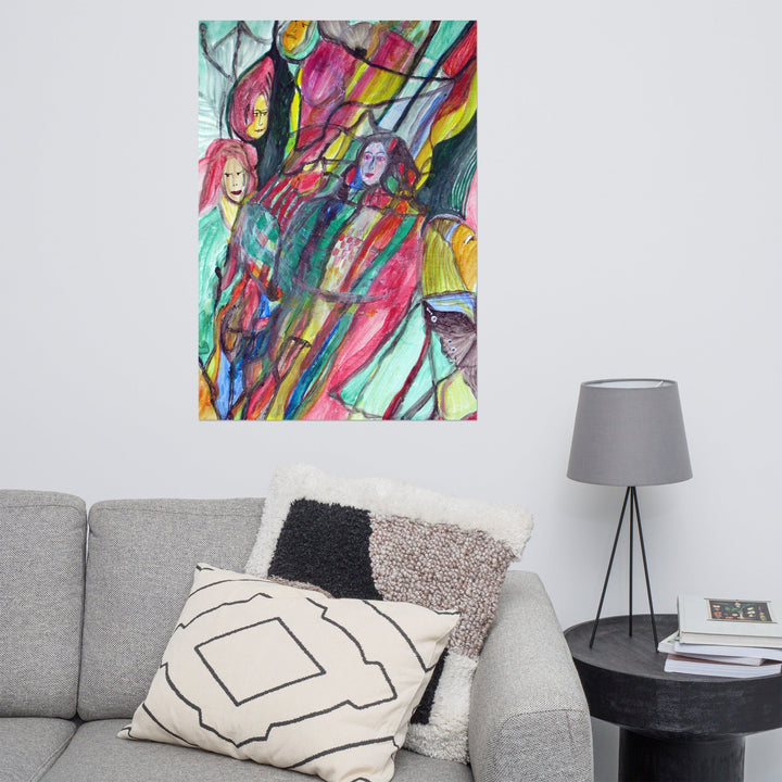 Poster - Lia Broecker-Jakob, Composition Hrvatske zene artlia