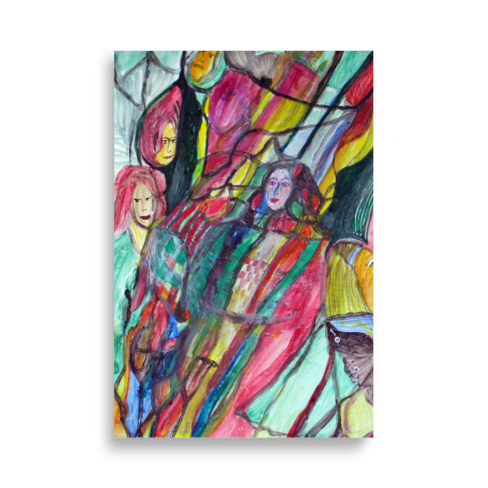 Poster - Lia Broecker-Jakob, Composition Hrvatske zene artlia