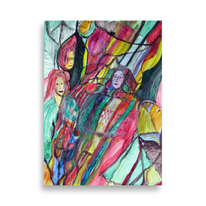 Poster - Lia Broecker-Jakob, Composition Hrvatske zene artlia