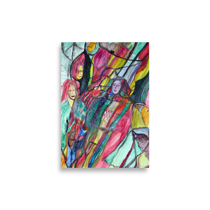 Poster - Lia Broecker-Jakob, Composition Hrvatske zene artlia