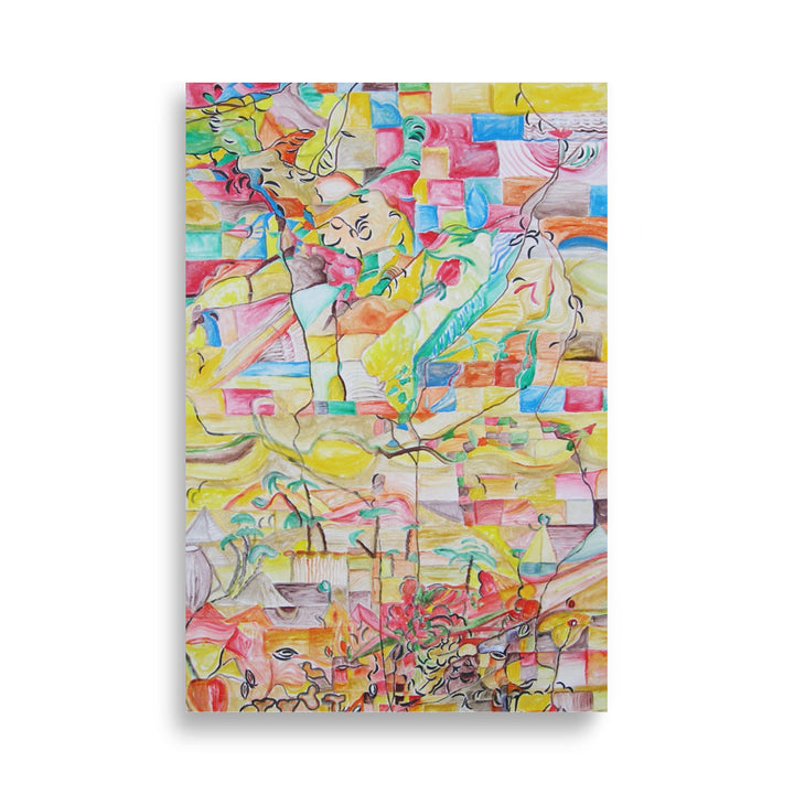 Poster - Lia Broecker-Jakob, Composition Putevima Ehnatona artlia