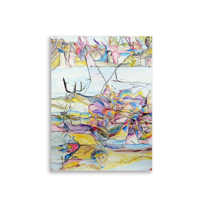 Poster - Lia Broecker-Jakob, Composition Sjeverna zemlja Teutonaca artlia