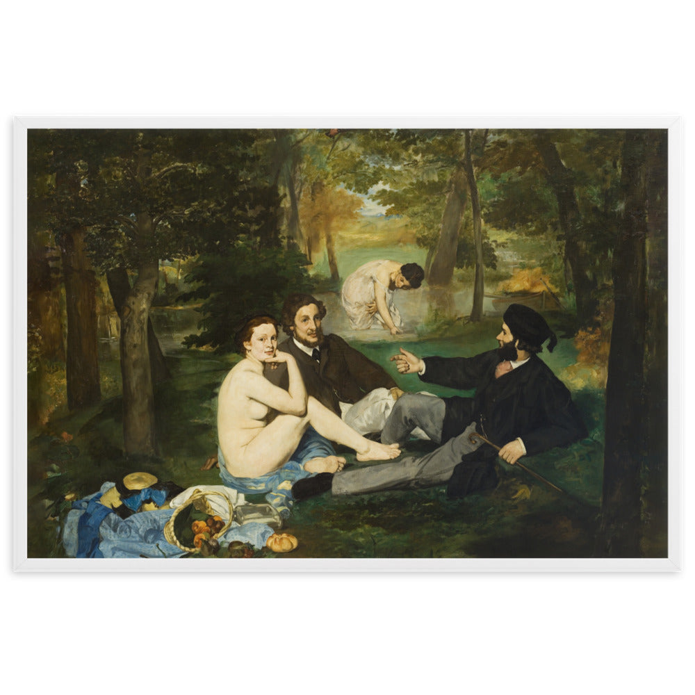 Póster - Almuerzo sobre la hierba, Edouard Manet – ARTLIA