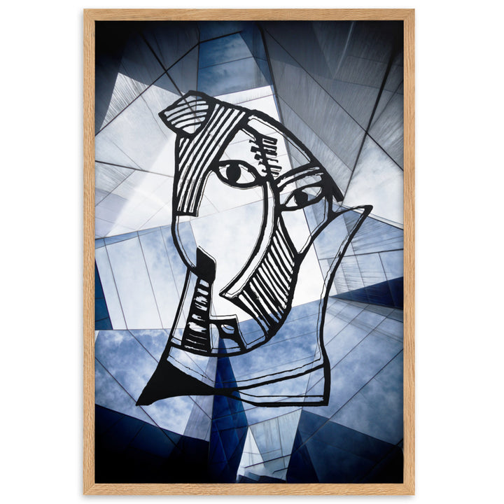 Poster - Pablo Picasso, Les Demoiselles d’Avignon, Geometry Oak / 61×91 cm artlia