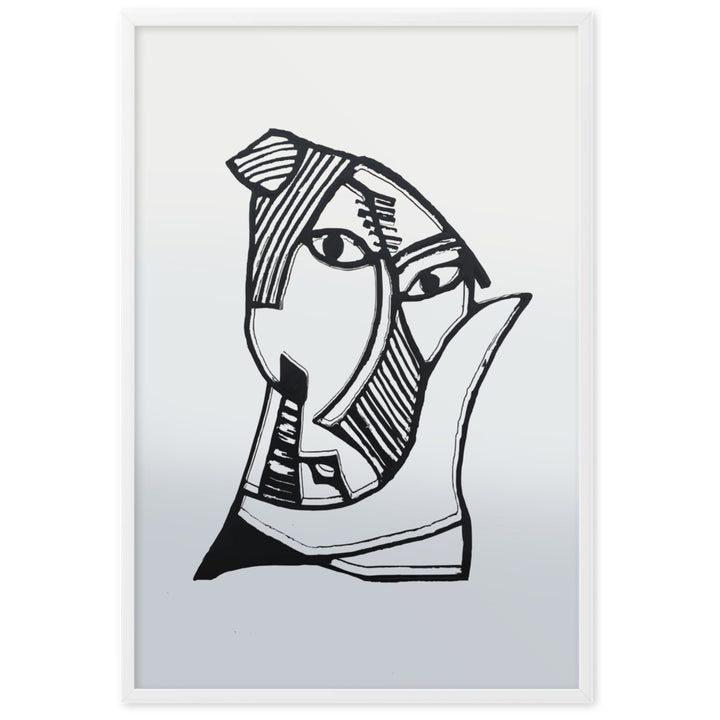 Poster - Pablo Picasso, Les Demoiselles d’Avignon grey Weiß / 61×91 cm artlia