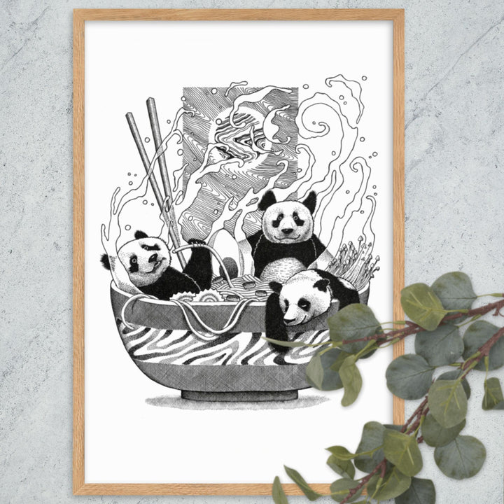 Poster - Panda Ramen artlia