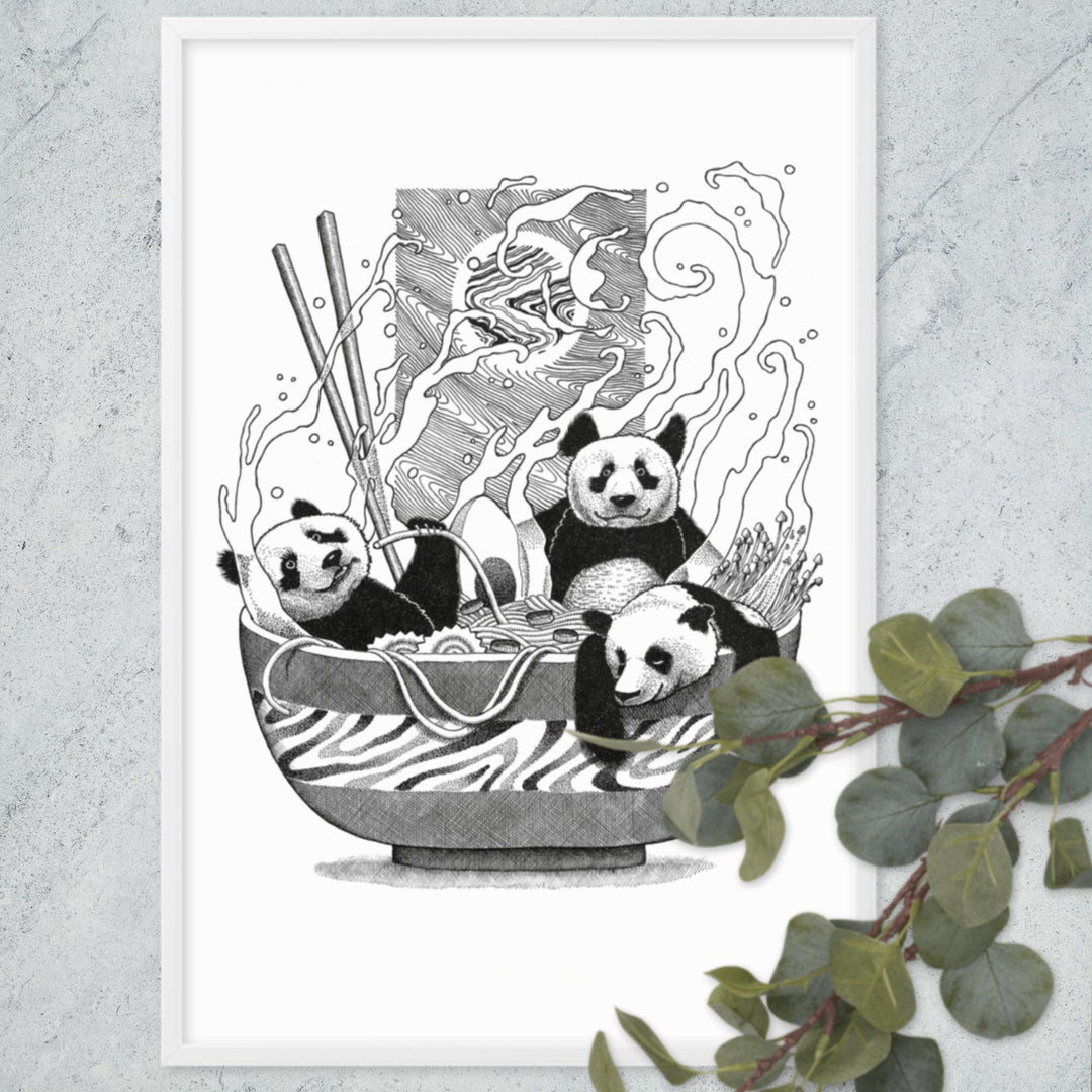 Poster - Panda Ramen artlia