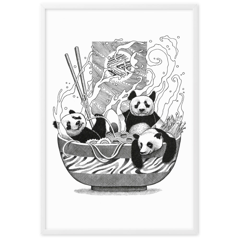 Poster - Panda Ramen artlia