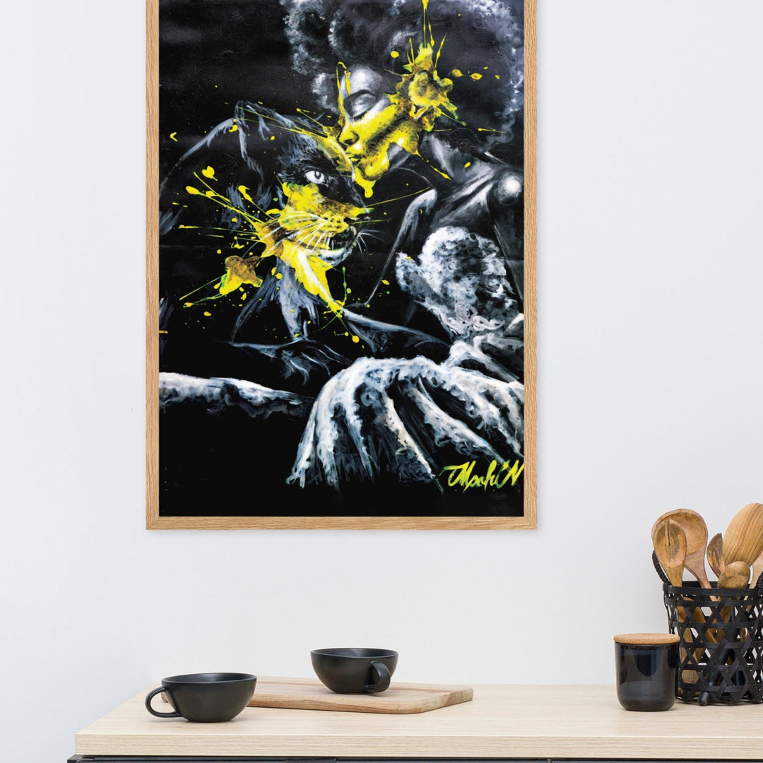 Poster - Panther Spirit, Nokuthula M Mpofu artlia