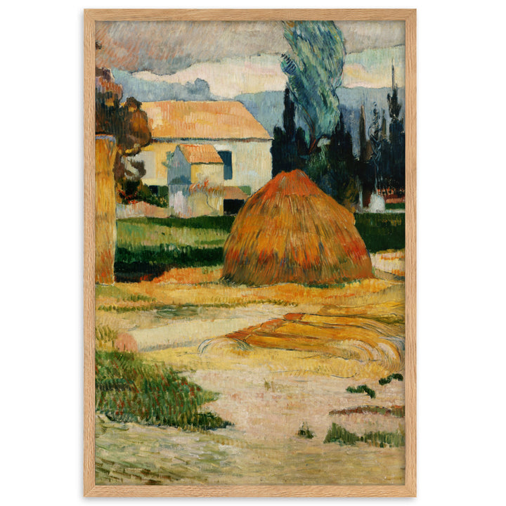 Poster - Paul Gauguin, Landschaft bei Arles Oak / 61×91 cm artlia