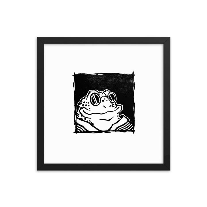 Poster - Pavel Frosch Schwarz / 36x36 cm (14″×14″) artlia