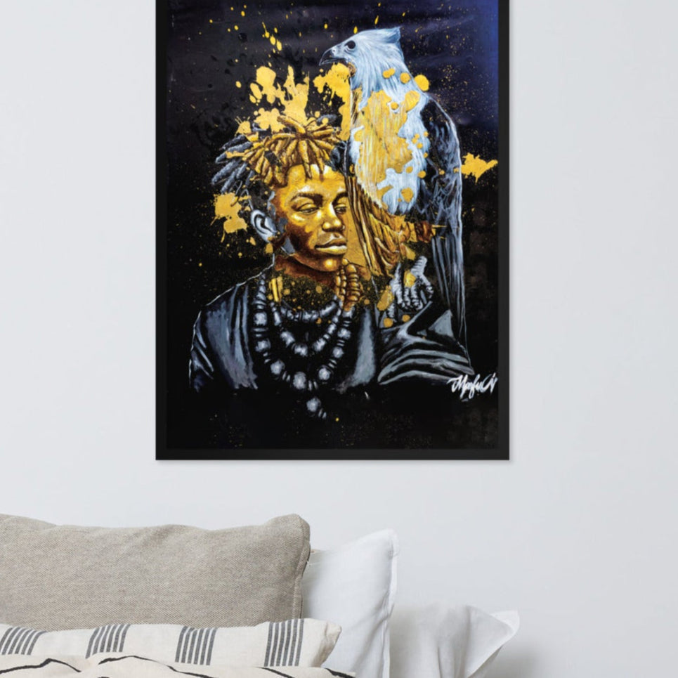 Poster - Royal Spirit (the Crown Prince), Nokuthula M Mpofu artlia