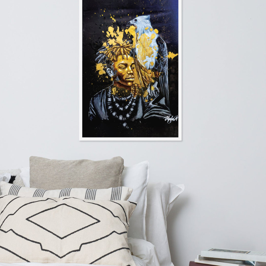 Poster - Royal Spirit (the Crown Prince), Nokuthula M Mpofu artlia