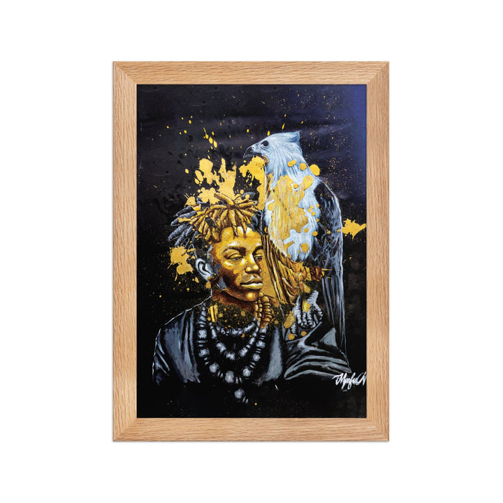 Poster - Royal Spirit (the Crown Prince), Nokuthula M Mpofu Oak / 21×30 cm artlia