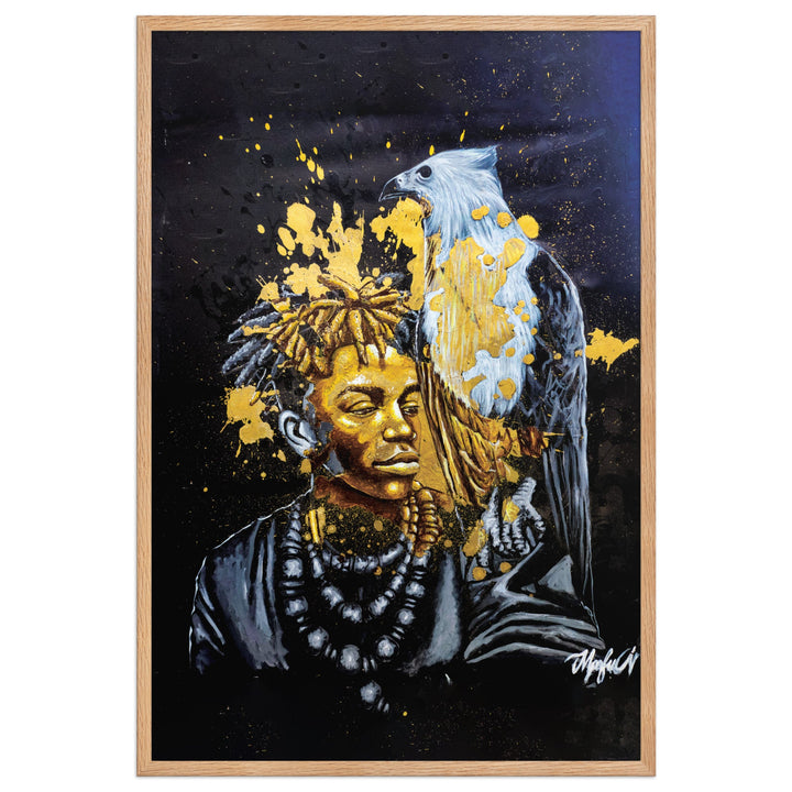 Poster - Royal Spirit (the Crown Prince), Nokuthula M Mpofu Oak / 61×91 cm artlia