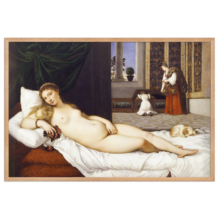 Poster - Tizian, Venus von Urbino Oak / 61×91 cm artlia